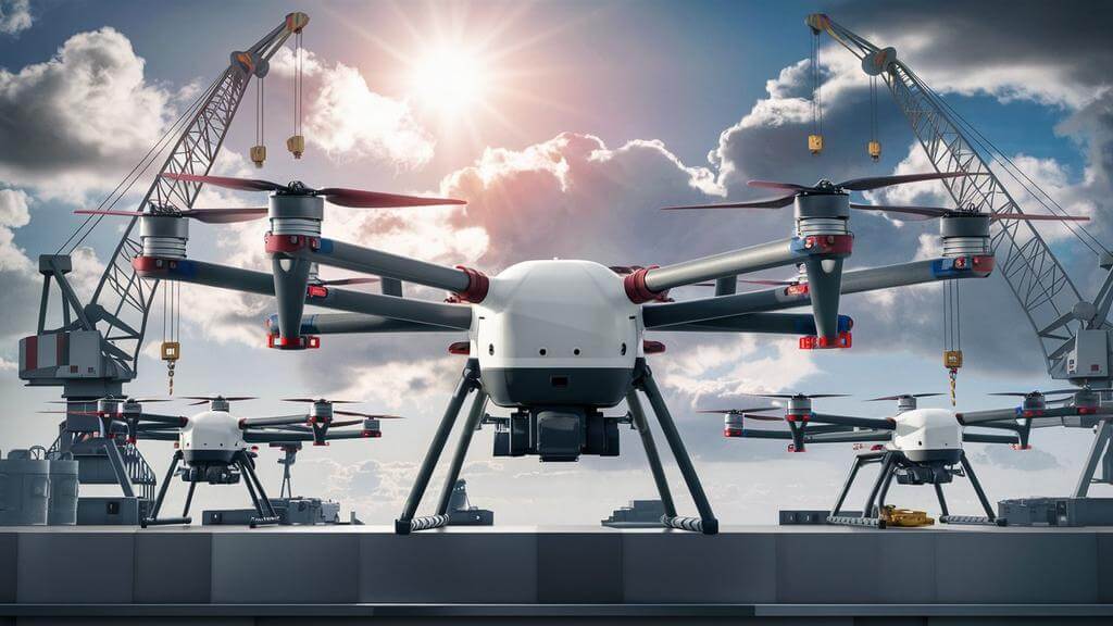 Heavy-lift drones in the construction industry